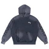 STAR POWER HOODIE - Vintage Black