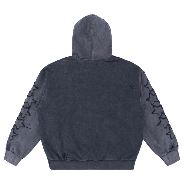 STAR POWER HOODIE - Vintage Black