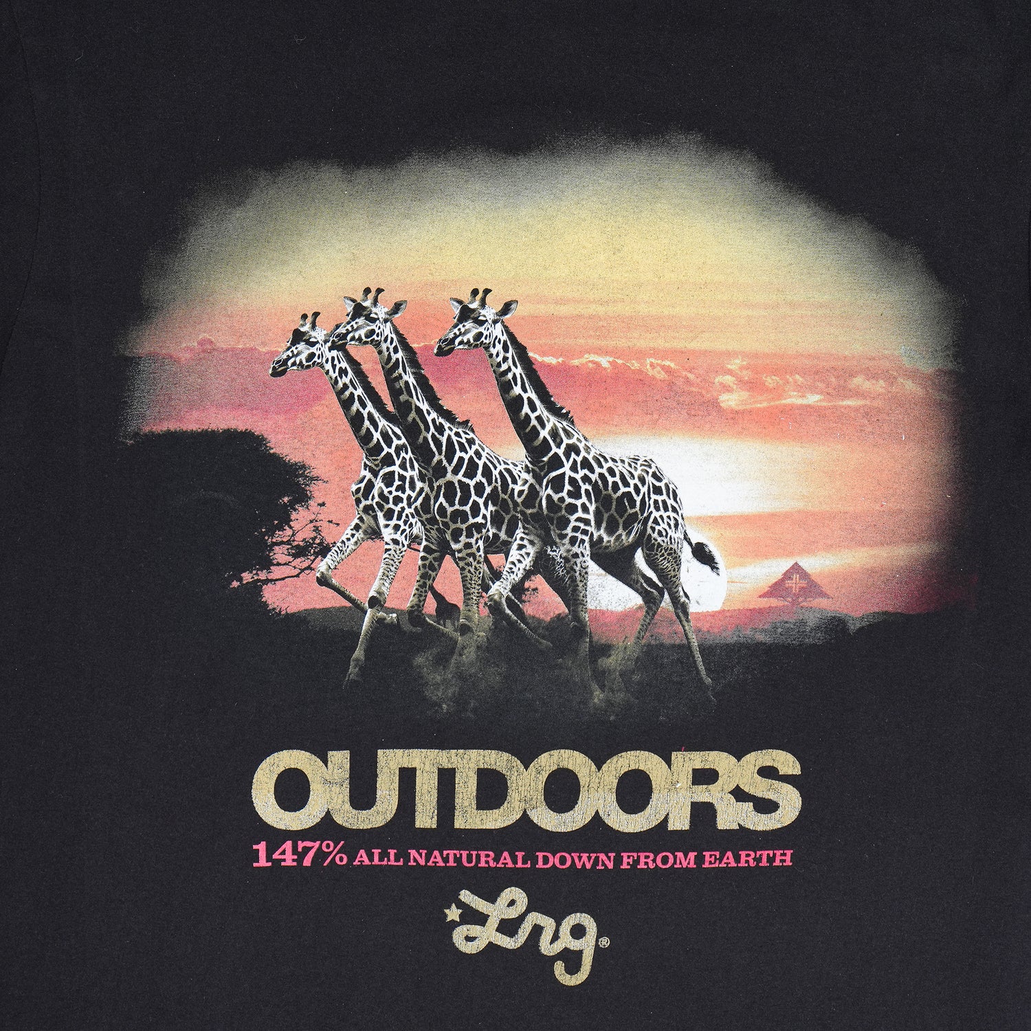 LRG OUTDOORS TEE - Black