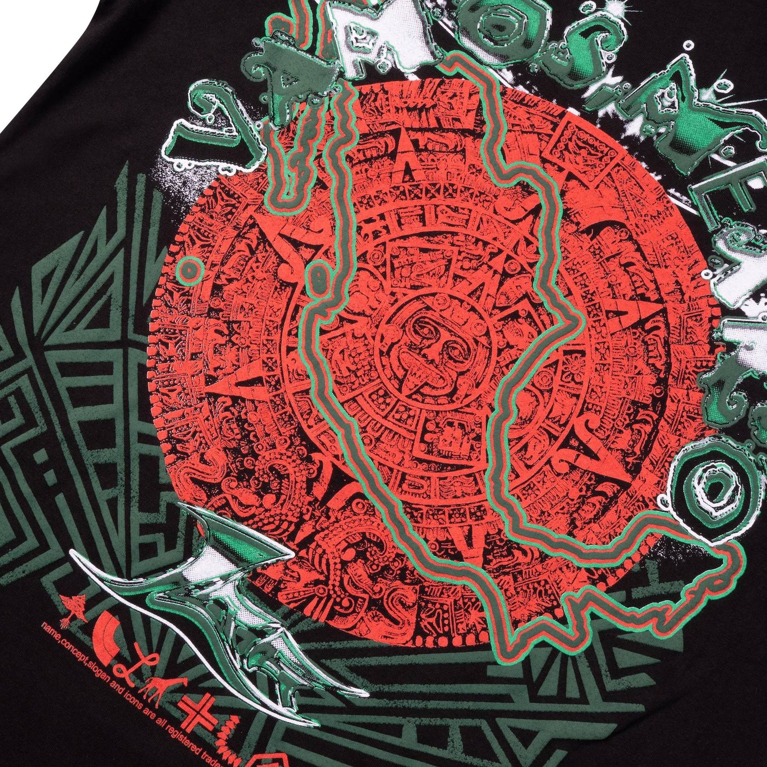 MEXICO GRAPHIC TEE - BLACK