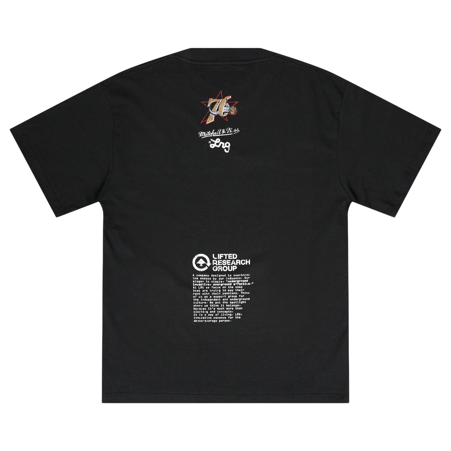 76ERS TEE - BLACK