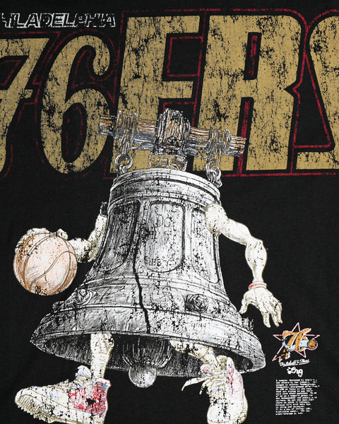 76ERS TEE - BLACK