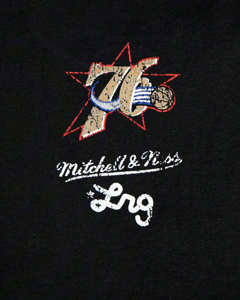 76ERS TEE - BLACK