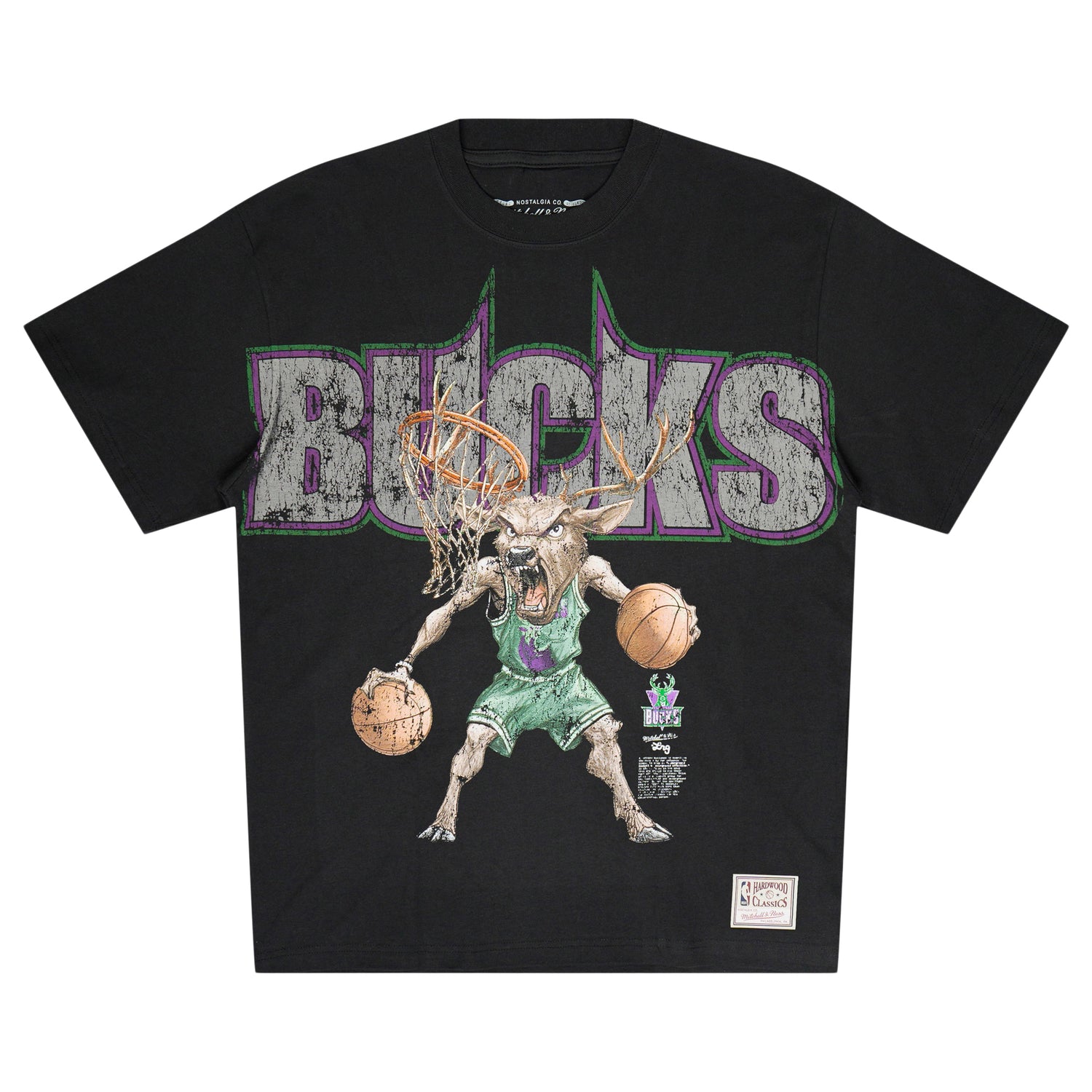 BUCKS TEE - BLACK