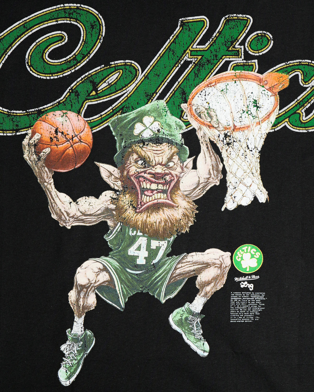 CELTICS TEE - BLACK