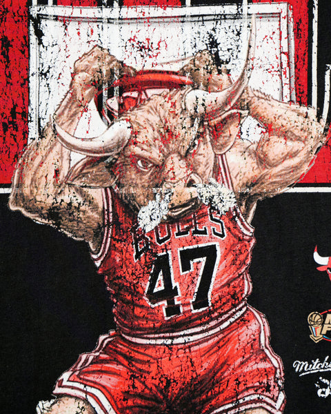 BULLS TEE - BLACK