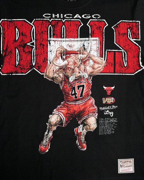 BULLS TEE - BLACK