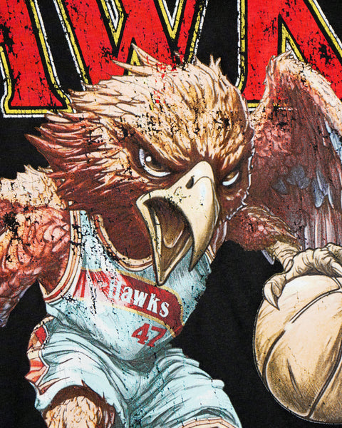 HAWKS TEE - BLACK