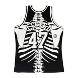 SKELETON JERSEY - BLACK