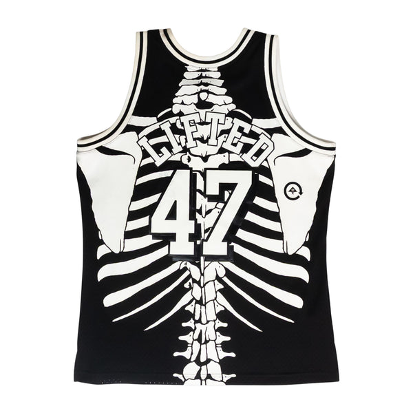 SKELETON JERSEY - BLACK