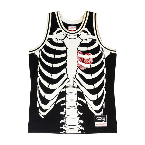 SKELETON JERSEY - BLACK