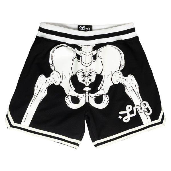 SKELETON SHORTS - BLACK