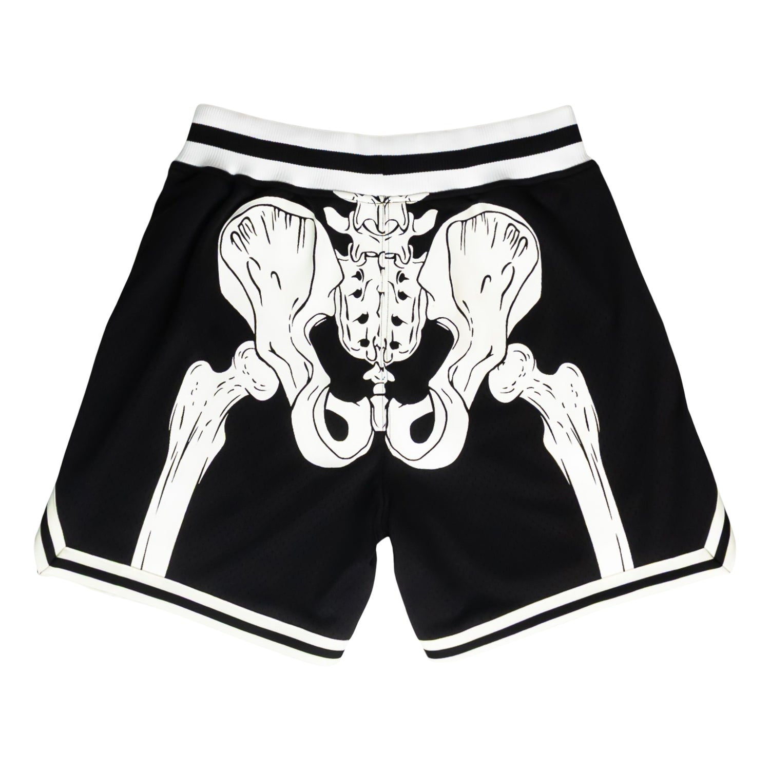 SKELETON SHORTS - BLACK