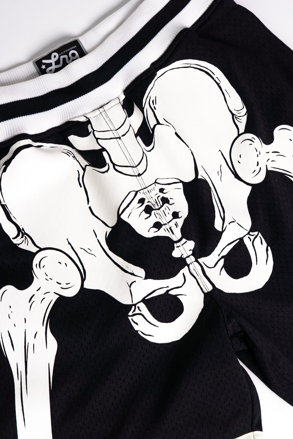 SKELETON SHORTS - BLACK