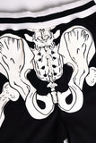 SKELETON SHORTS - BLACK