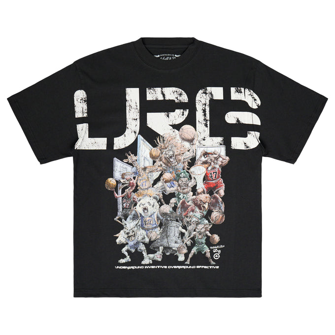 COLLAGE TOUR TEE - BLACK