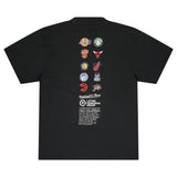 COLLAGE TOUR TEE - BLACK