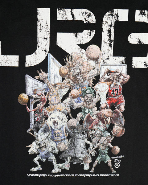 COLLAGE TOUR TEE - BLACK