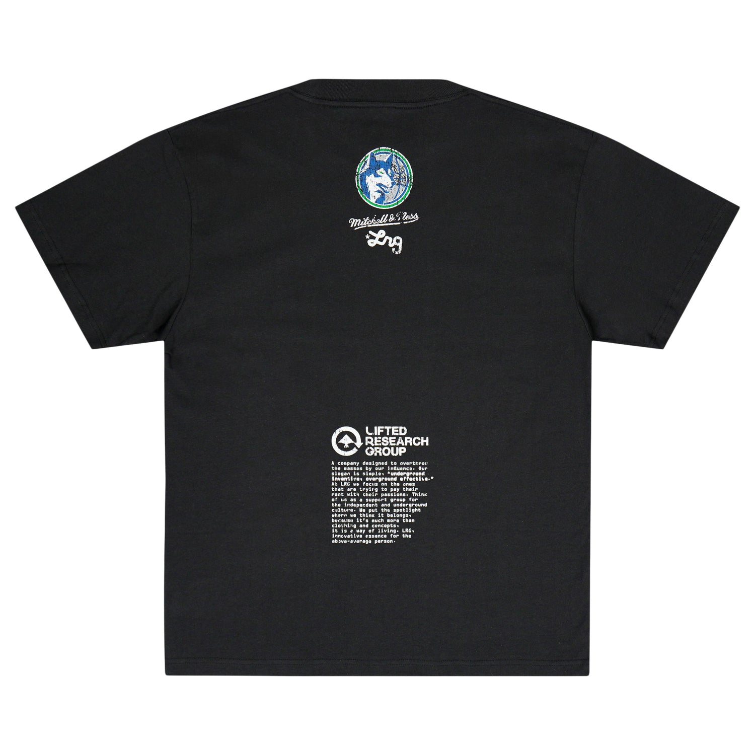 TIMBERWOLVES TEE - BLACK