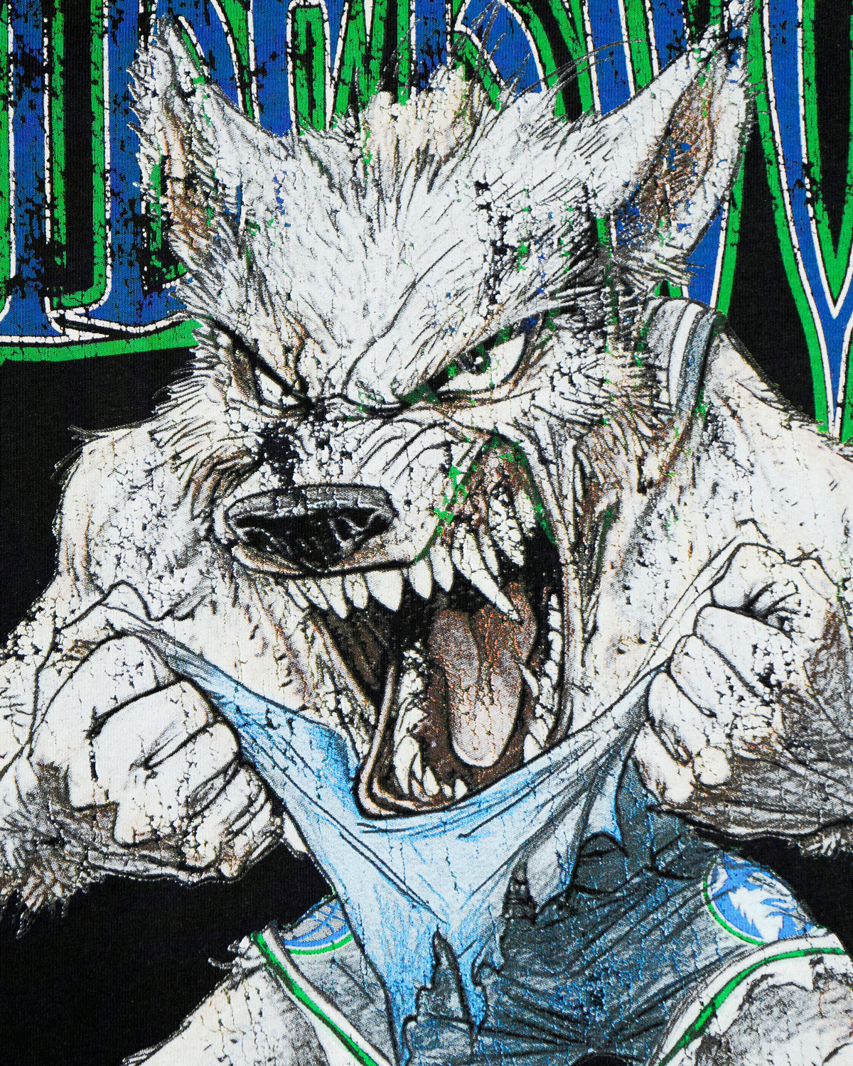 TIMBERWOLVES TEE - BLACK