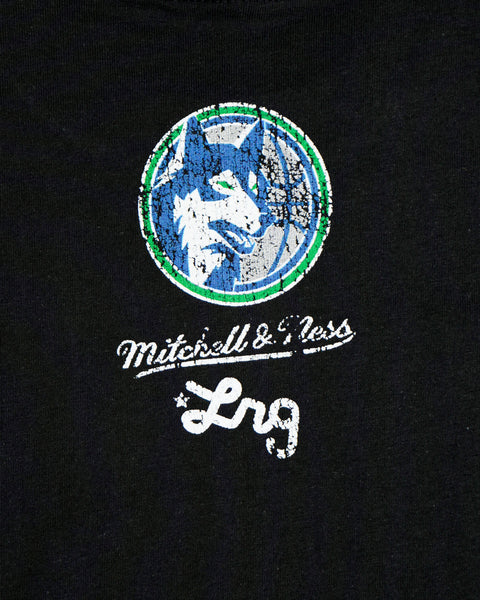 TIMBERWOLVES TEE - BLACK