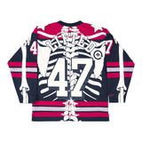 MITCHELL & NESS DEAD SERIOUS HOCKEY JERSEY - Black