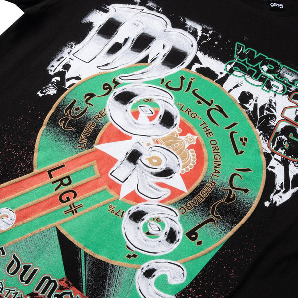 MORROCO GRAPHIC TEE - BLACK