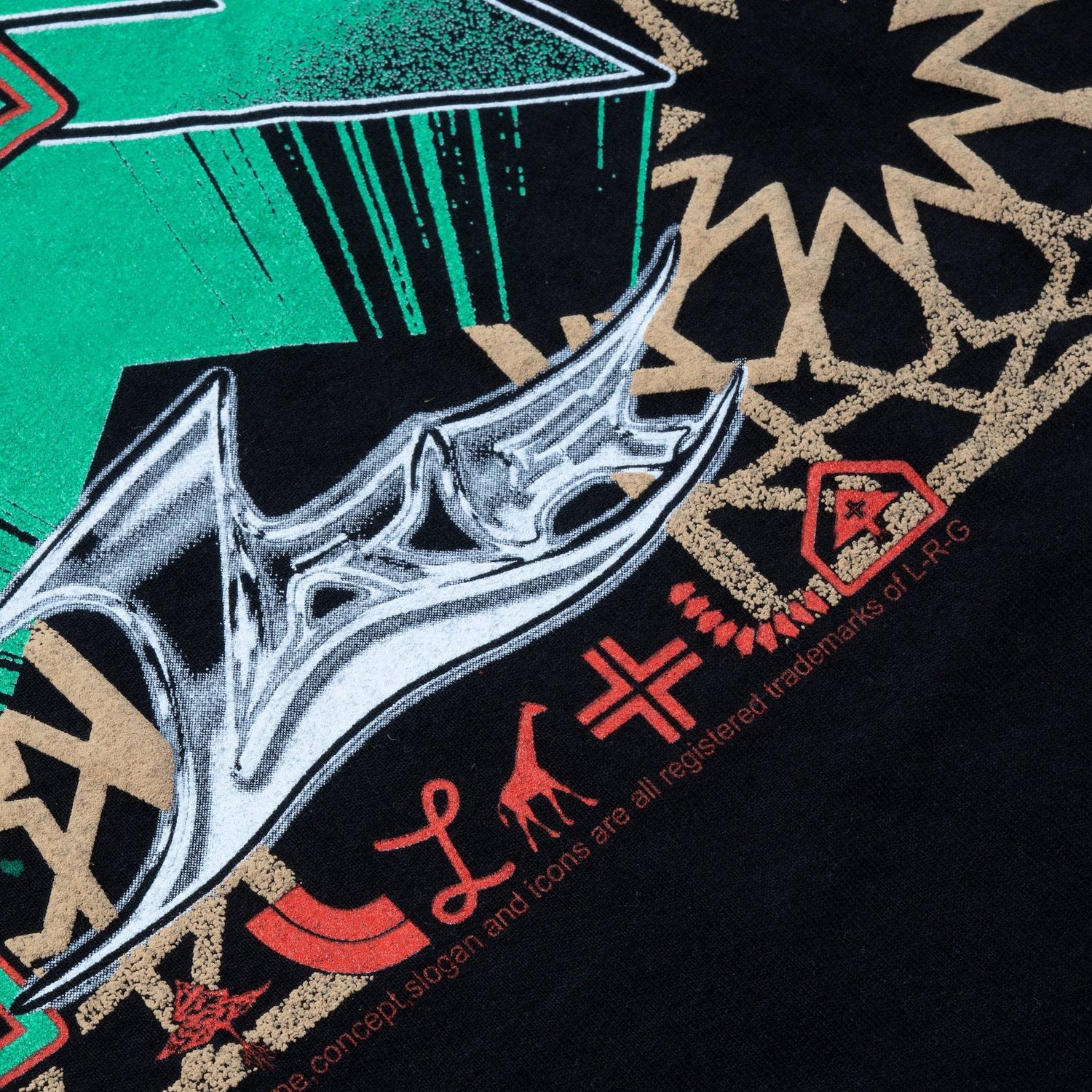 MORROCO GRAPHIC TEE - BLACK
