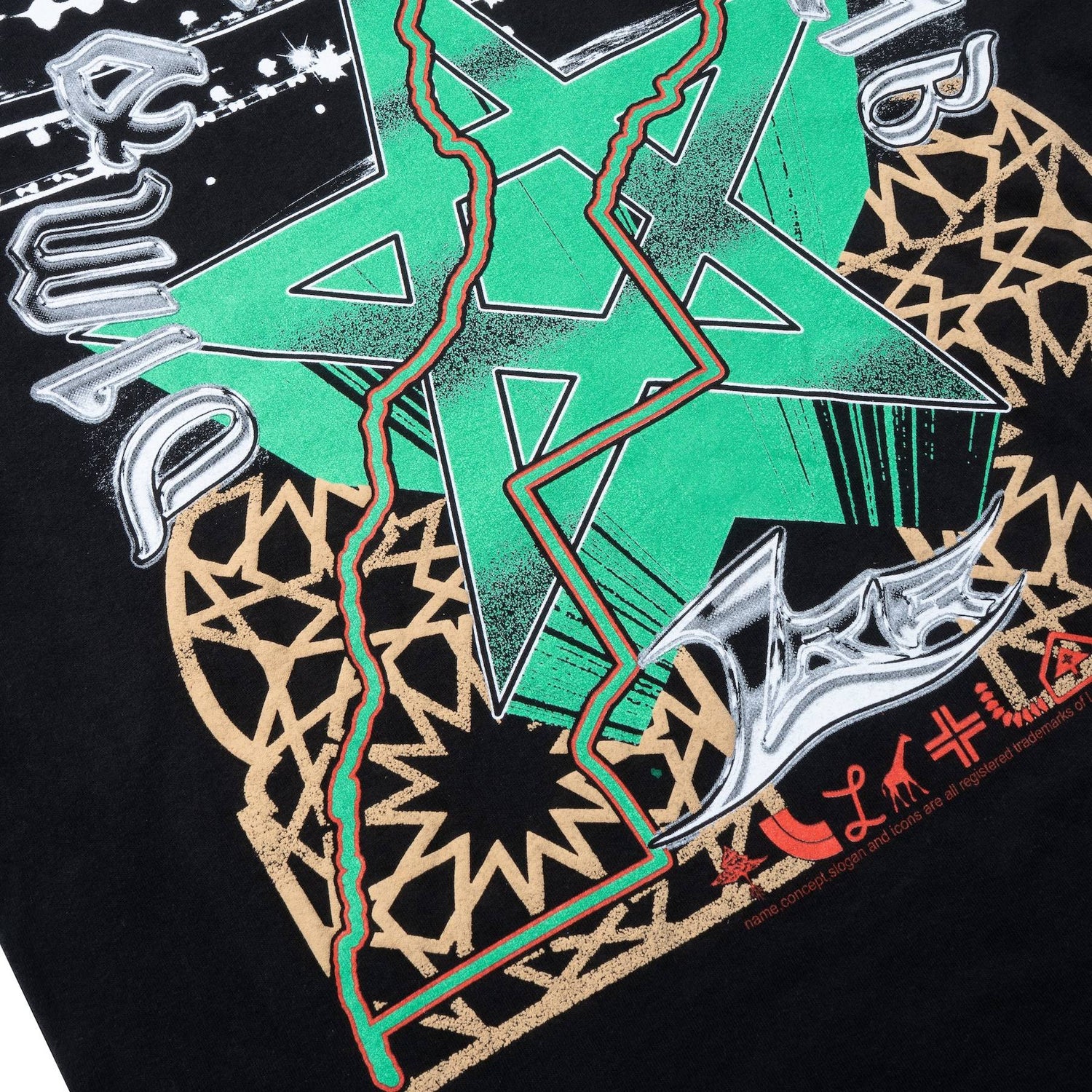MORROCO GRAPHIC TEE - BLACK