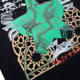 MORROCO GRAPHIC TEE - BLACK