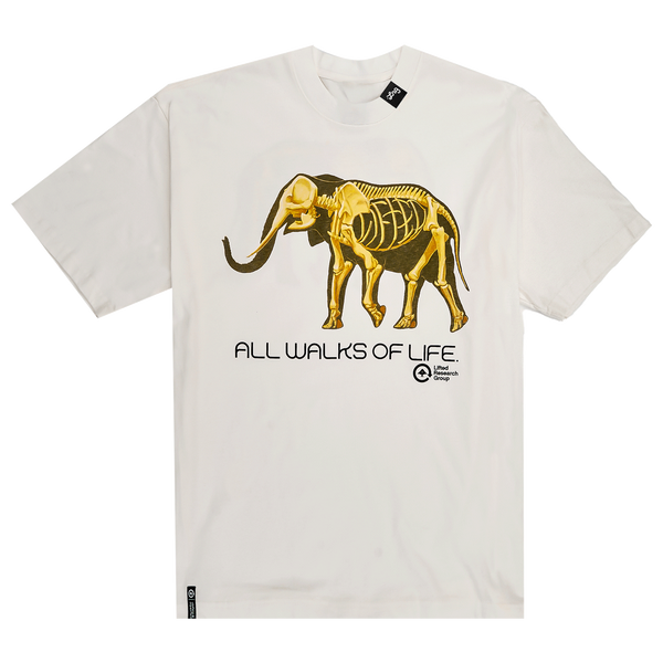 FOSSIL TEE - WHITE