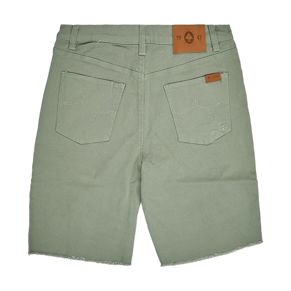 FINDERS RIPPER DENIM SHORT - SAGE