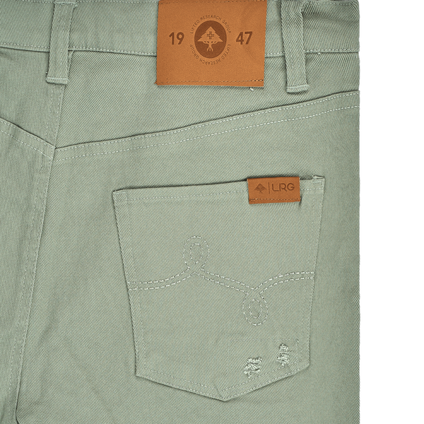 FINDERS RIPPER DENIM SHORT - SAGE