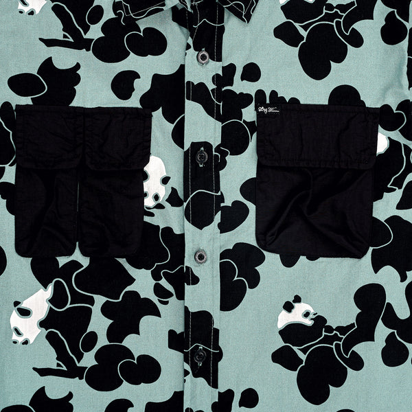 PANDA LEGACY SS WOVEN - SAGE