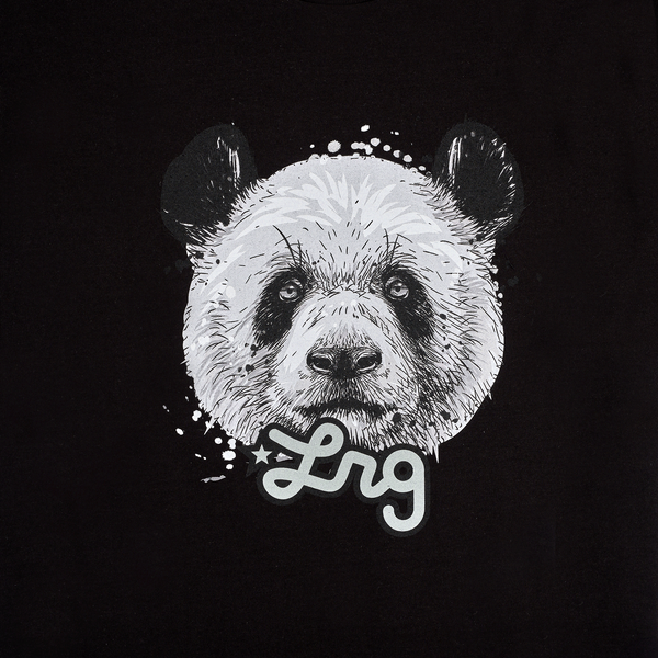 PANDA LOGIC TEE - BLACK
