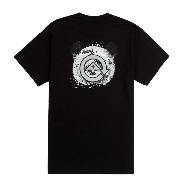 PANDA LOGIC TEE - BLACK