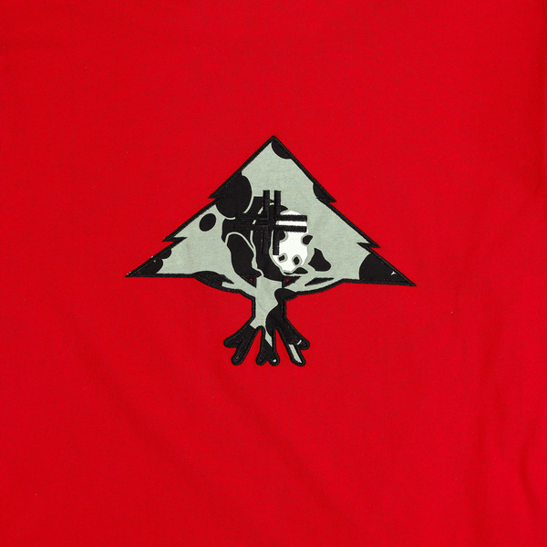 TREE PANDA LEGACY SS KNIT Red