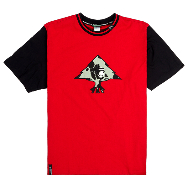 TREE PANDA LEGACY SS KNIT Red