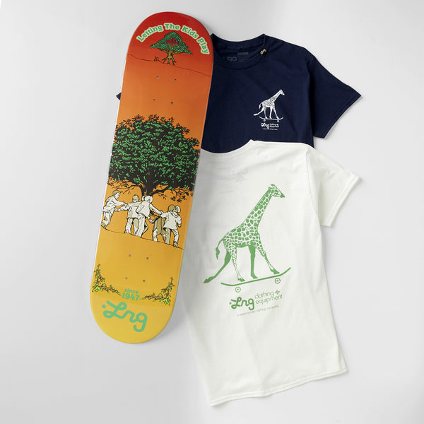 LRG KIDS PLAY SKATE DECK 8.125 - MULTI