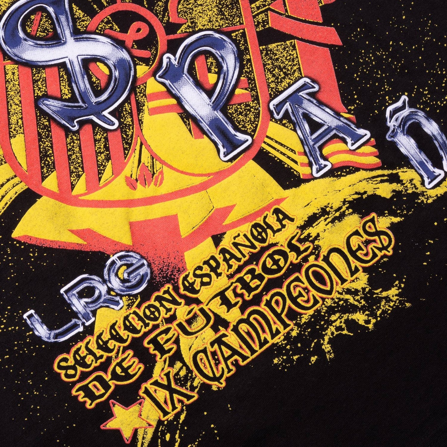 SPAIN GRAPHIC TEE - BLACK