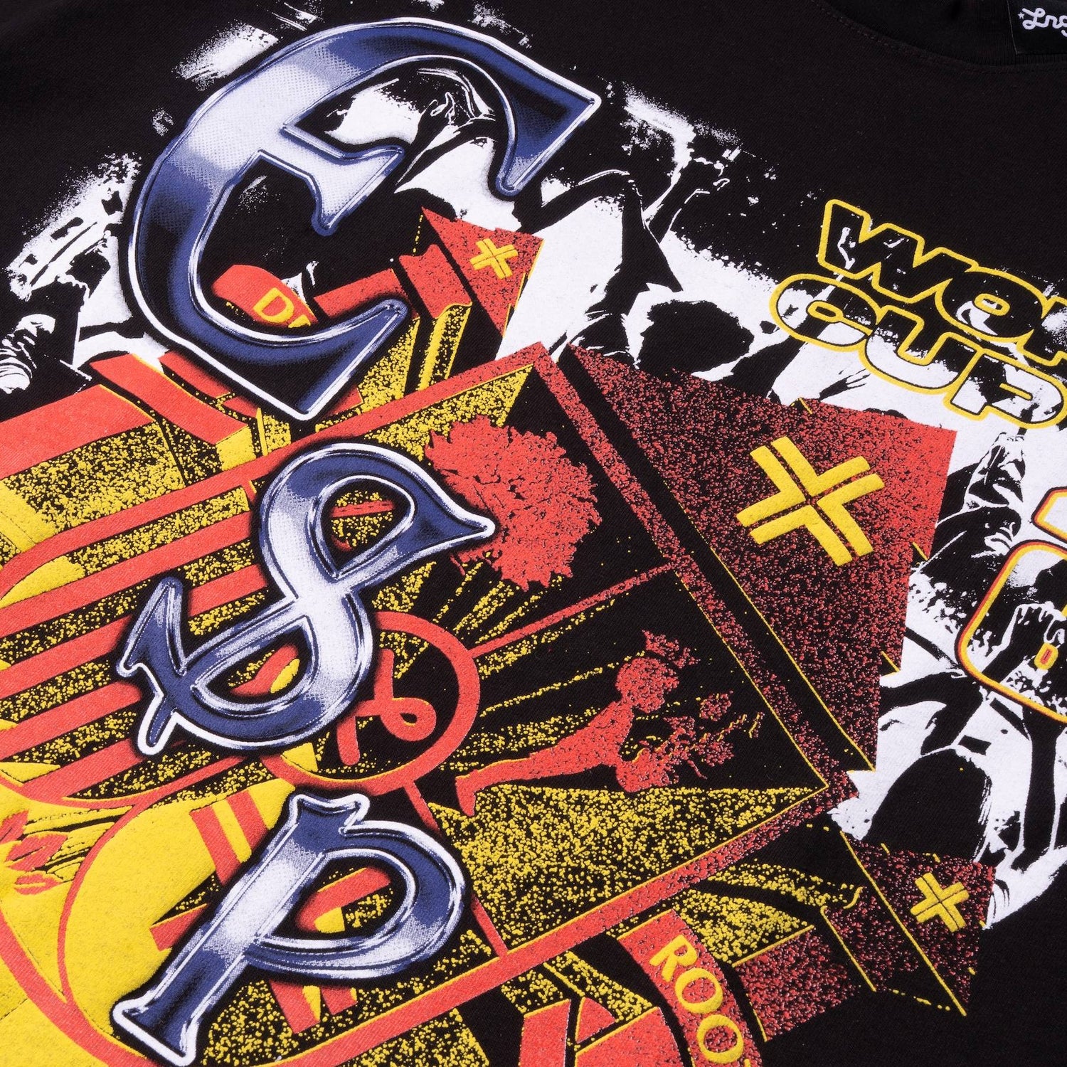 SPAIN GRAPHIC TEE - BLACK