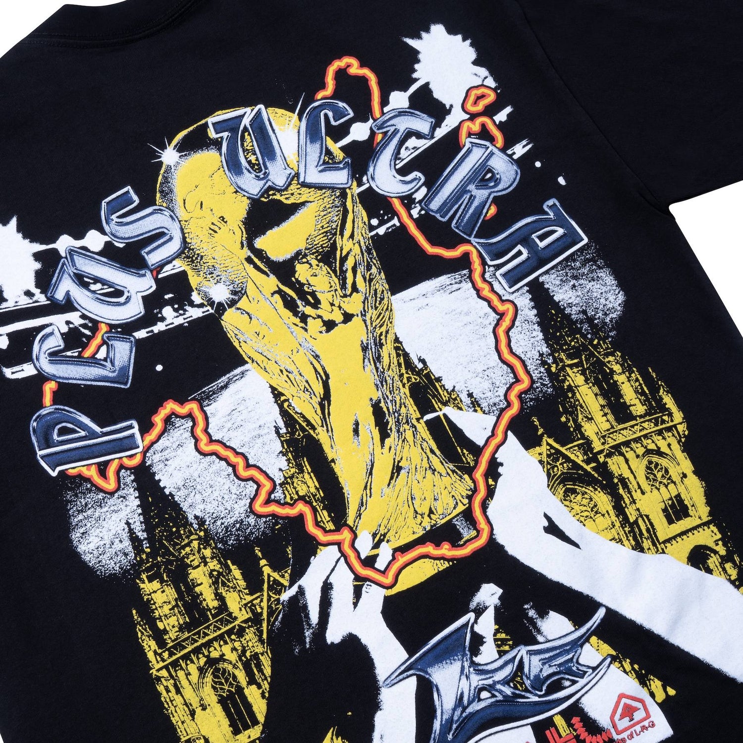 SPAIN GRAPHIC TEE - BLACK