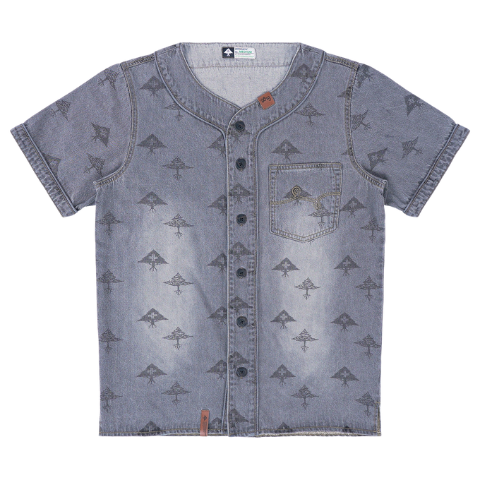 4 SEVEN DENIM BASEBALL - Black Wash