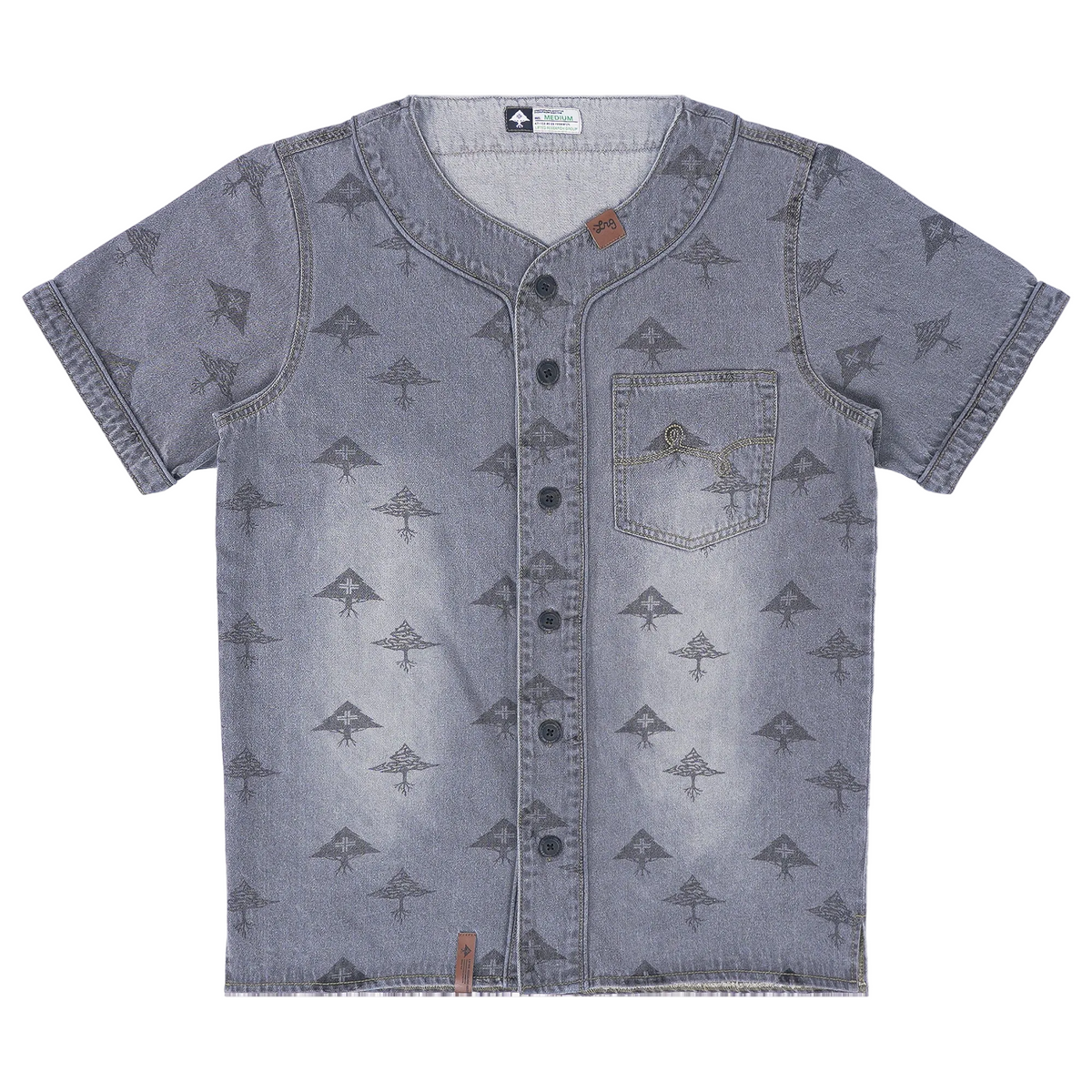 4 SEVEN DENIM BASEBALL - Black Wash