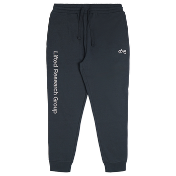 LIFTED SCRIPT JOGGER SP26 - Black