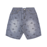 TWO TREE 4 SEVEN DENIM SHORT - Black Wash