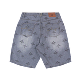 TWO TREE 4 SEVEN DENIM SHORT - Black Wash