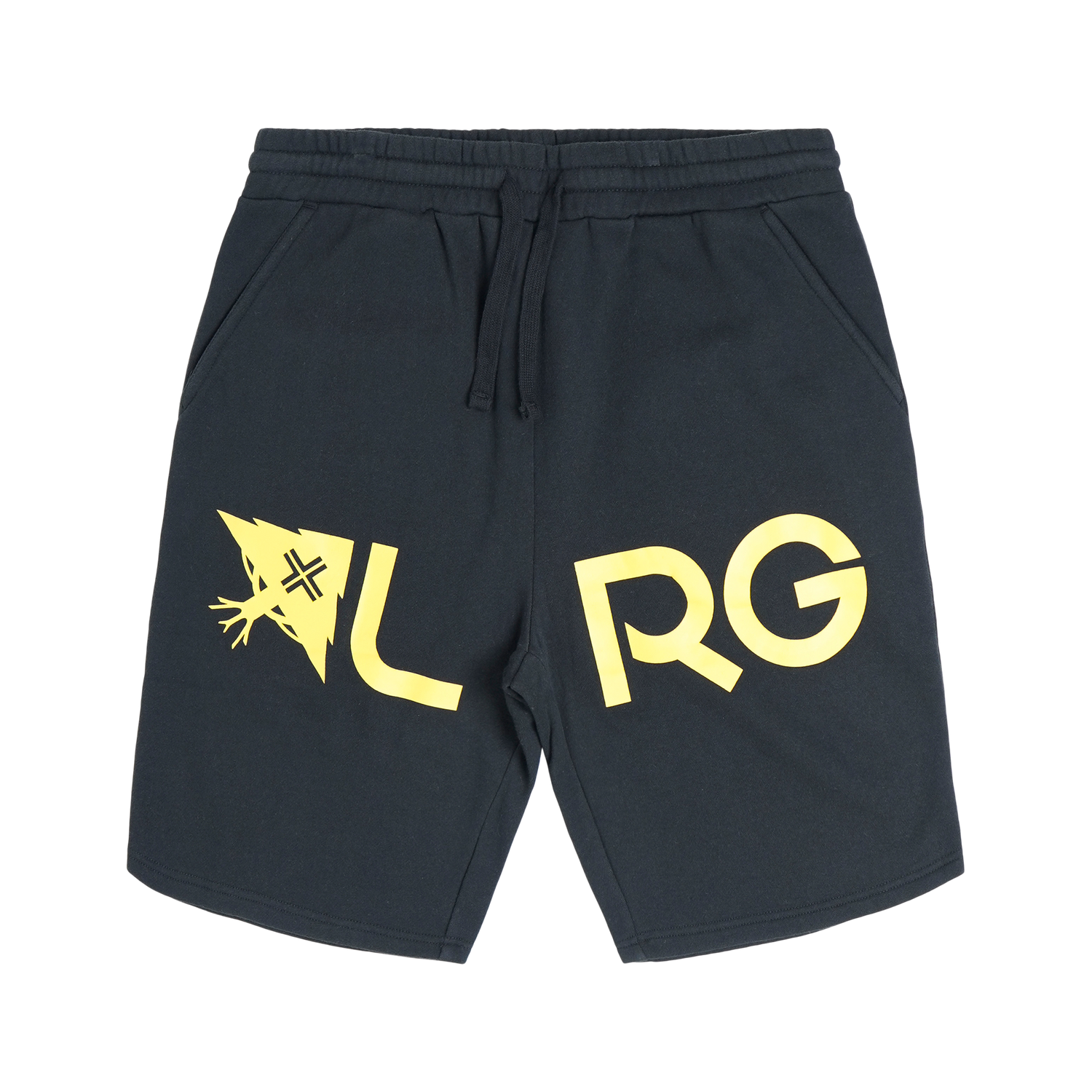 LRG EFFECTIVE FLEECE SH SP25 - Blk/Yellow