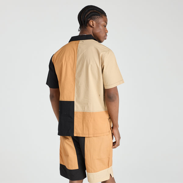 ELEVATED ROOTS WOVEN SHORT - BLACK