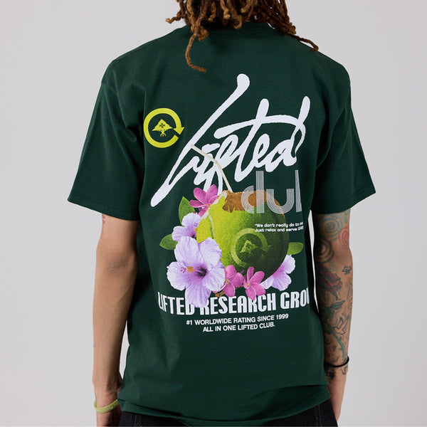 LIFTED CLUB TEE - DARK GREEN